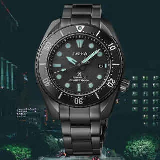 【SEIKO 精工】PROSPEX系列 夜視鏡 陶瓷錶圈 機械腕錶 雙11 特惠(SPB433J1/6R35-03A0SD)