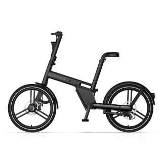 【OMVOS】Hyphen 無鏈條折疊車(黑/黑)(Ebike/摺疊自行車/電輔自行車)