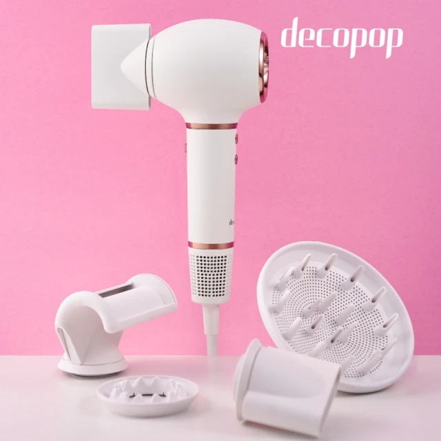 decopop 美型負離子吹風機DP-801(小蘋機)