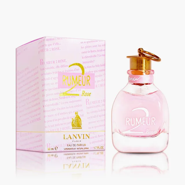 【LANVIN 浪凡】粉戀玫瑰女性淡香精 50ml(國際航空版)