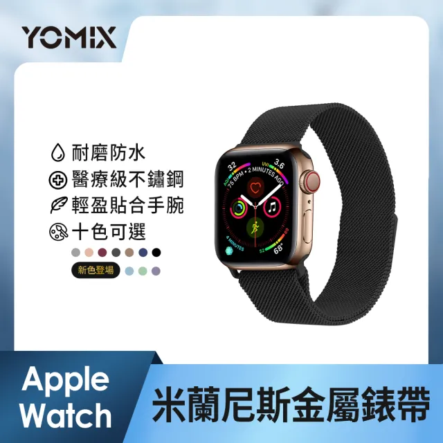 金屬錶帶組【Apple】Apple Watch SE2 2023 GPS 40mm(鋁金屬錶殼搭配運動型錶帶)