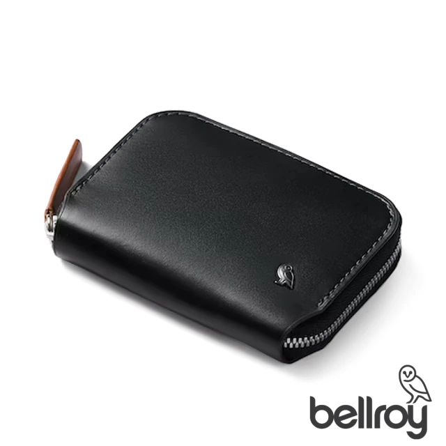 Bellroy Folio Mini 系列拉鍊零錢包卡片夾(沉穩黑)