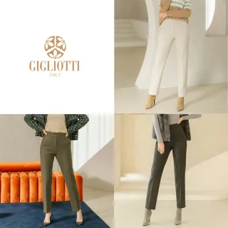 斷碼福利GGLI全彈毛呢歐膩褲3件(U)