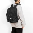 【FILA】後背包 Backpack 黑 白 可調背帶 多夾層 筆電包 雙肩包 背包 斐樂(BPY3007MX)