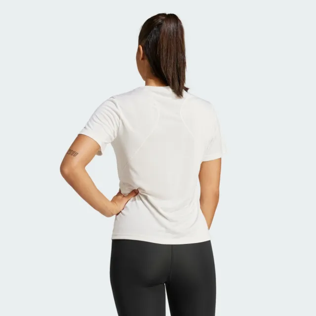 【adidas 愛迪達】短袖上衣 T恤 吸濕排汗 女 IS2362