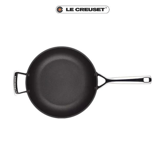 【Le Creuset】超完美不沾鍋系列-單柄單耳煎鍋26cm