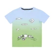 【CONVERSE】X Peanuts Tee 史奴比 聯名 童裝 藍 綠 小朋友 短袖 短T 純棉(CV2222199PS002)