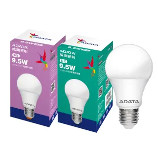 【ADATA 威剛】9.5W 省電版 LED球泡燈 CNS認證(第六代 高亮度、真省錢)