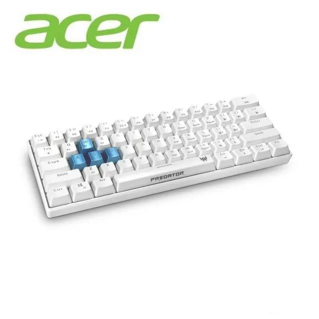 【Acer 宏碁】Predator Aethon 330 TKL 60% 電競機械鍵盤(潮競白)