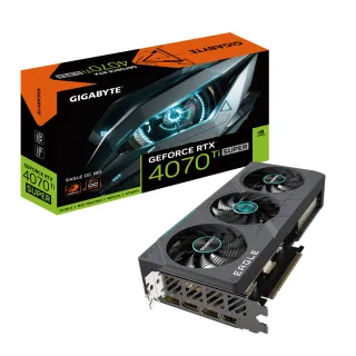 【GIGABYTE 技嘉】RTX4070Ti SUPER EAGLE OC 16G 顯示卡+海盜 HX1000i 白金 1000W 電源供應器(70TIS+P組合)