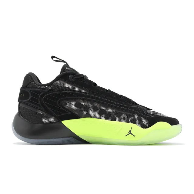 【NIKE 耐吉】籃球鞋 Jordan Luka 2 PF 男鞋 黑 綠 白 豹紋 D77 喬丹(DX9012-017)