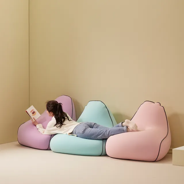 【Yogibo】Lounger 室內躺椅沙發(多功能懶骨頭)