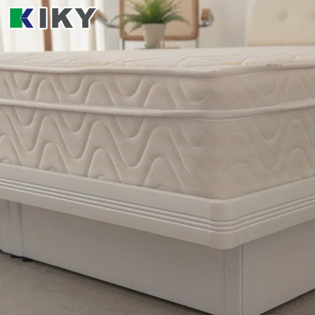 【KIKY】浪漫滿屋乳膠紓壓蜂巢獨立筒床墊(雙人5尺)