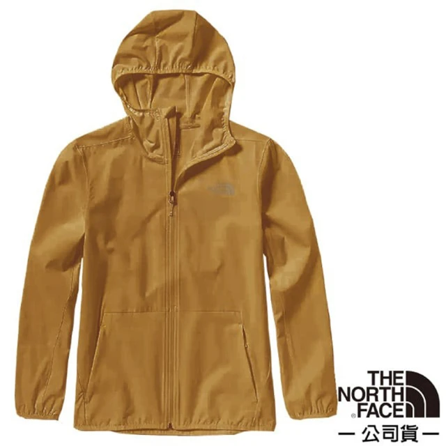 The North Face 男 NEW ZEPHYR WIND 防風防潑水防曬連帽輕薄外套_亞洲版型(7WCY-173 棕)