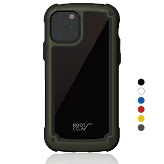 【ROOT CO.】iPhone 11 Pro Max(Tough & Basic 透明背板軍規防摔手機保護殼 - 共六色)