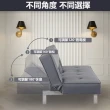 【E家工廠】沙發 單人沙發 雙人沙發 沙發床 懶人沙發 可調節沙發 客廳沙發(051-KC沙發（灰色）)