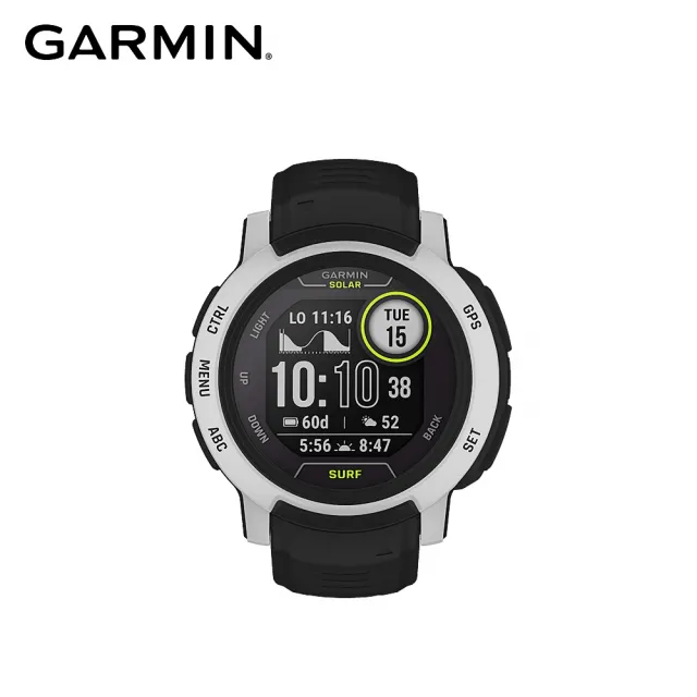 【GARMIN】INSTINCT 2 Solar 本我系列 太陽能GPS腕錶-運動衝浪版