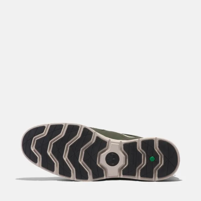 【Timberland】男款深綠色低筒休閒鞋(A6A31EDI)
