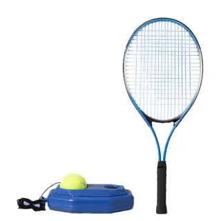 【S-SportPlus+】網球訓練器 網球 網球練習器(網球練習 網球練習座 單人網球訓練座 攜帶型)