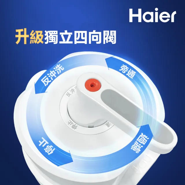 【Haier 海爾】反沖洗中央淨水罐20吋(HR-CWP20-VACF)