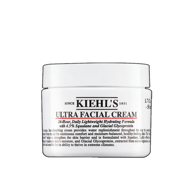 【契爾氏】官方直營 保濕霜穩膚修護組(Kiehl’s /保濕霜50ml+金盞花水250ml)