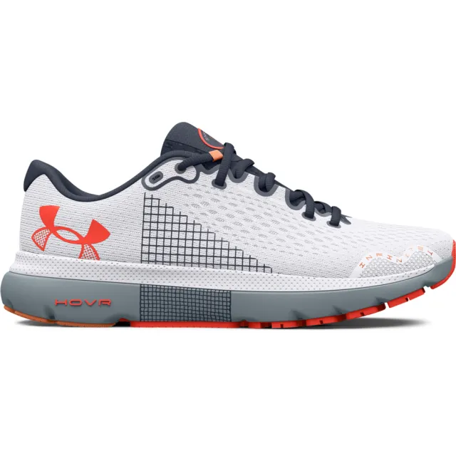 【UNDER ARMOUR】UA 男 HOVR Infinite 4 慢跑鞋 運動鞋_3024897-105(灰色)