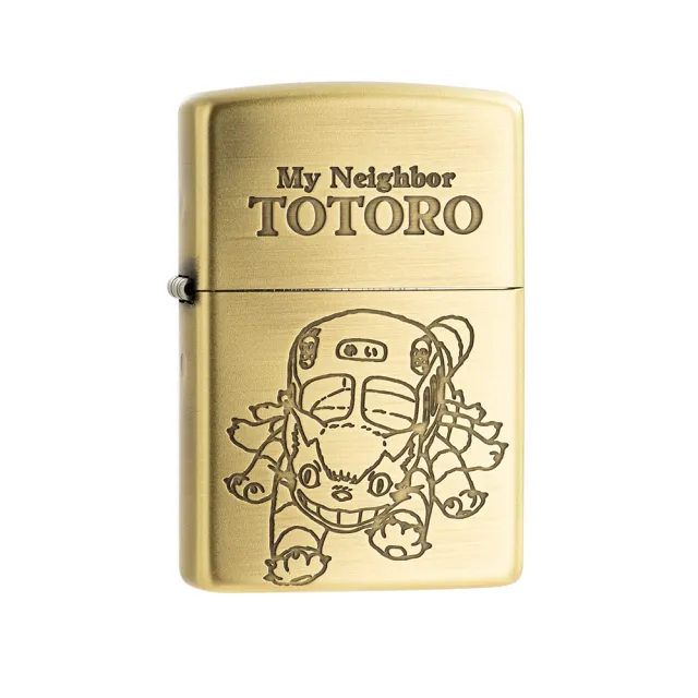 【Zippo】吉卜力-豆豆龍：龍貓巴士防風打火機(美國防風打火機)