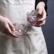 【日日好事】櫻花玻璃碗 小碟子 日式味碟(花瓣碟小碗沾醬碟 櫻花醬料碟)