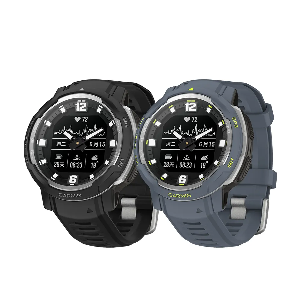 【GARMIN】INSTINCT本我系列 Crossover 複合式 GPS 智慧腕錶