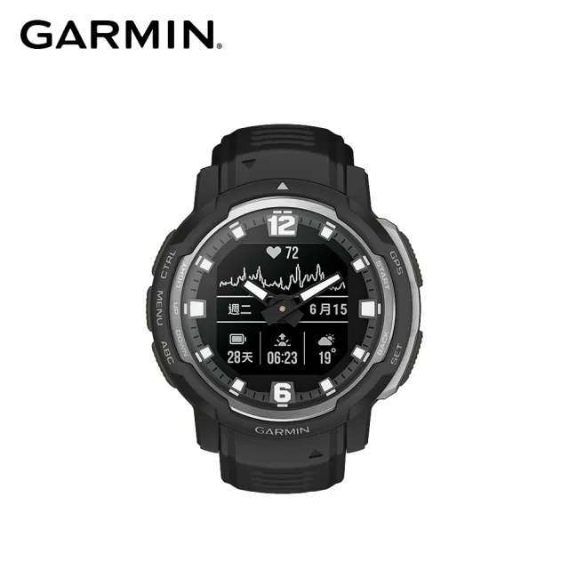 【GARMIN】INSTINCT本我系列 Crossover 複合式 GPS 智慧腕錶