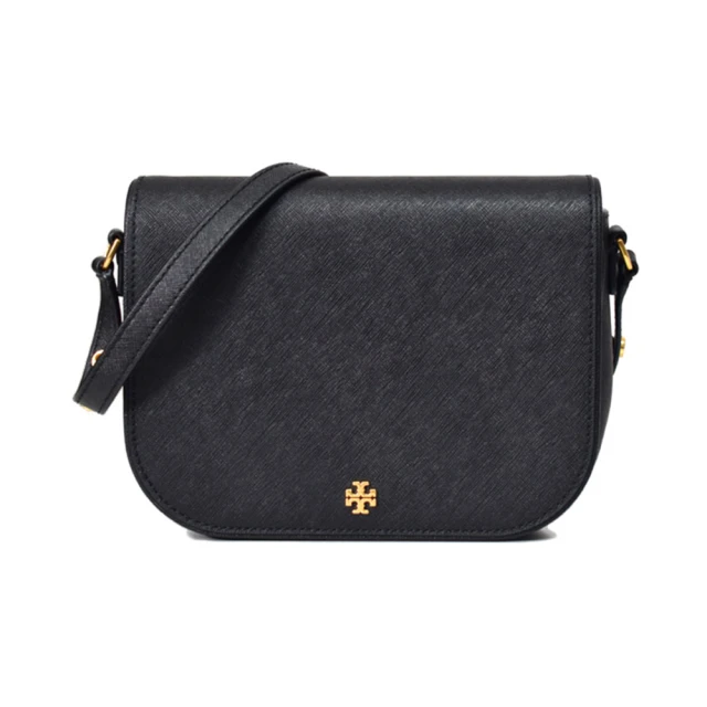 TORY BURCH Emerson系列簡約黑TB logo