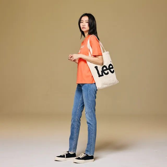 【Lee】女裝 短袖T恤 / 夏日沙灘 共2色 Boyfriend版型(LB402041166 / LB402041K11)