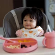 【新加坡Little Bearnie 小貝尼】熊格格矽膠吸盤餐盤(兒童餐具 矽膠餐盤 學習餐具 矽膠餐具 總代理公司貨)