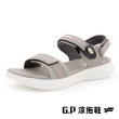 【G.P】女款Woman Walking輕量緩震磁扣兩用涼拖鞋G9555W-山羊灰(SIZE:36-39 共三色)