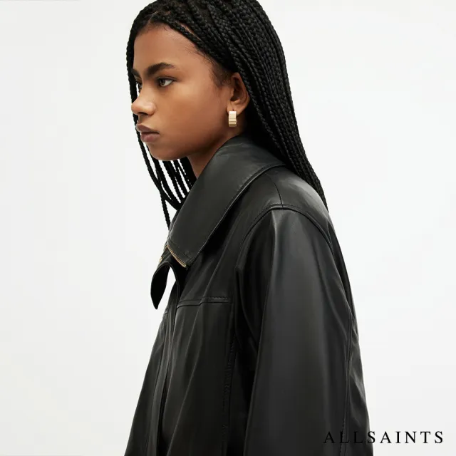 【ALLSAINTS】ETTA 羊皮外套皮衣 WL500Z(常規版型)