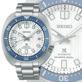 【SEIKO 精工】PROSPEX系列 愛海洋 極地冰川 機械腕錶(SPB301J1/6R35-02A0B)