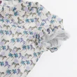 【ILEY 伊蕾】斑馬椰子印花襯衫上衣(白色；M-XL；1242591506)