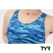 【TYR】連身中叉三角泳衣 藍色款 5252461