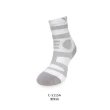【VICTOR 勝利體育】男女機能性運動襪-台灣製 襪子 長襪 訓練 勝利 淺灰白(C-5115A)