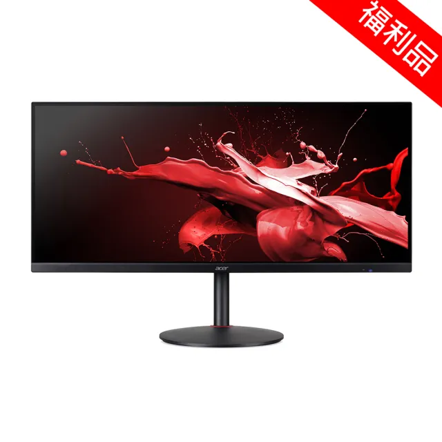 【Acer 宏碁】A福利品 XV340CK P 電競螢幕(34型/2K/1ms/144Hz/IPS)