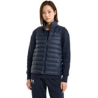 【UNDER ARMOUR】UA 女 Armour Down 羽絨背心_1372647-001(黑色)