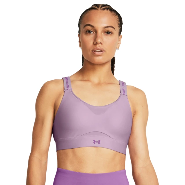 UNDER ARMOUR UA 女 Infinity 高衝擊運動內衣_1384112-543(紫色)