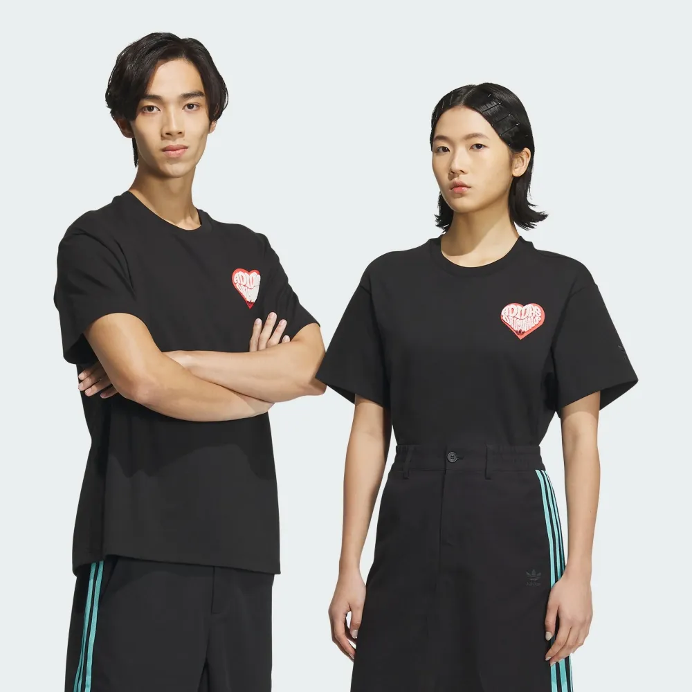 【adidas 官方旗艦】V-DAY 短袖上衣 男/女 - Originals JE3470