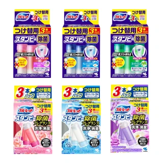 【小林製藥】日本進口  馬桶清潔芳香凍凝膠補充包28g*3(多款任選/平行輸入)