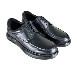 【Waltz】寬楦 氣墊 舒適皮鞋 紳士鞋 氣墊鞋(4W514088-02 華爾滋皮鞋)