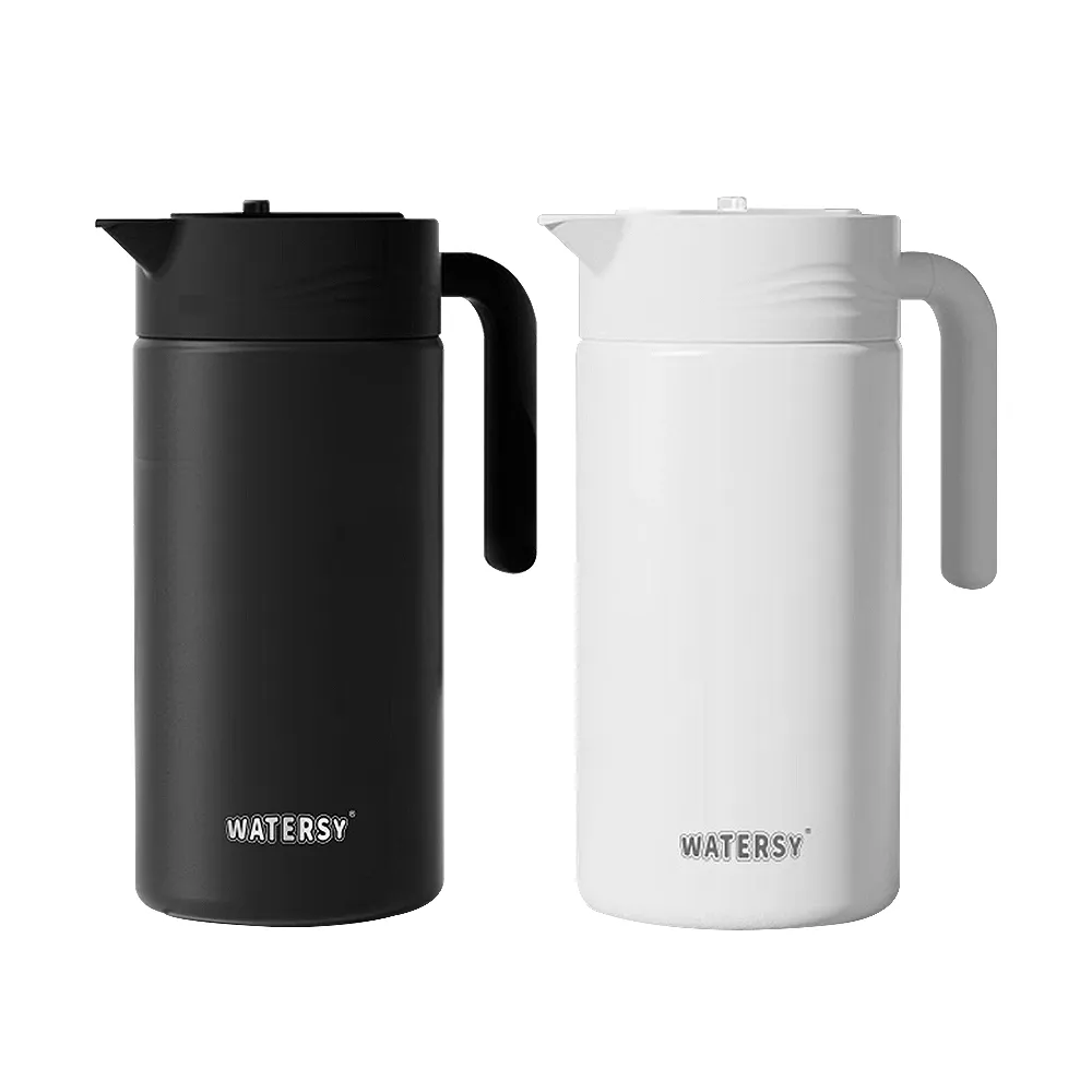 歐式智能顯溫真空保溫壺1500ml-2入(型錄用)