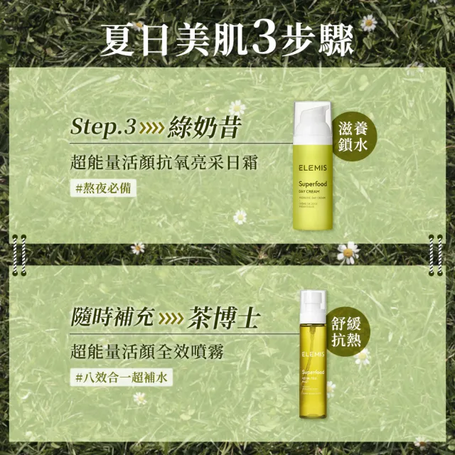 【ELEMIS 愛莉美】超能量活顏全效噴霧 100ML(茶博士)