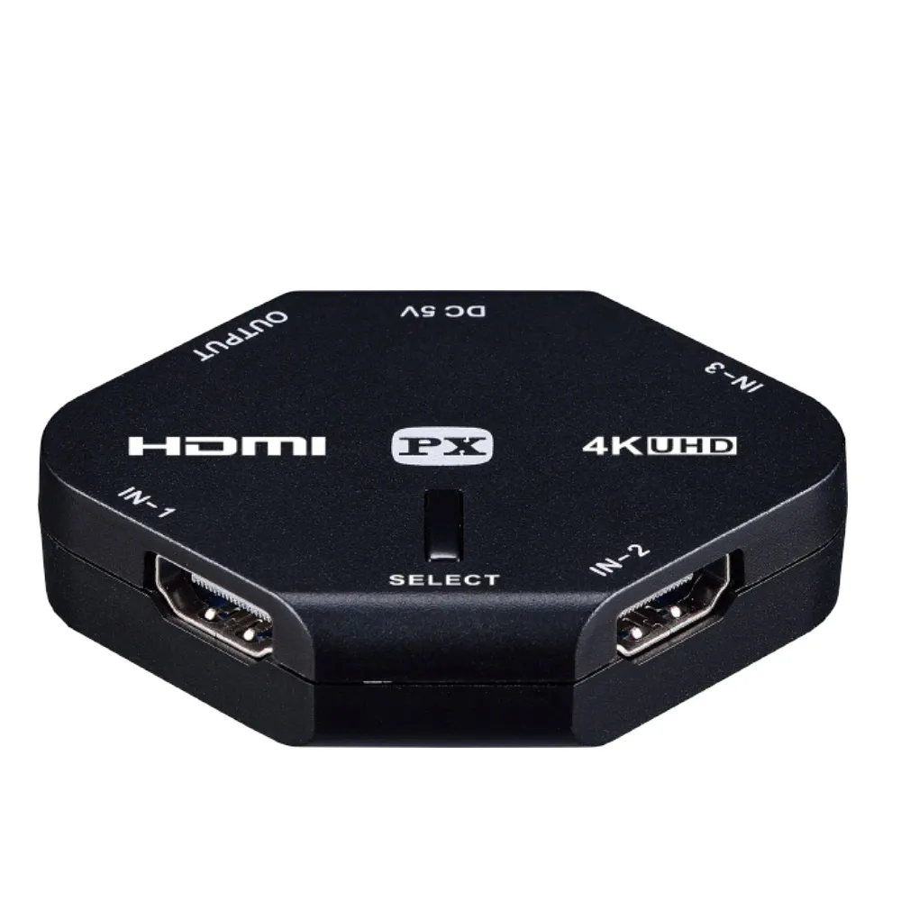 【PX 大通】★HD2-311 4K HDMI高畫質3進1出切換器(HDMI 4K2.0)