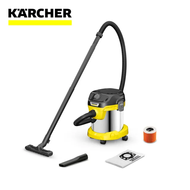 【KARCHER 凱馳】多功能乾濕兩用吸塵器(KWD2S)