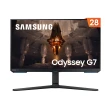 【SAMSUNG 三星】28吋 Odyssey G7 平面電競顯示器(LS28BG700ECXZW)